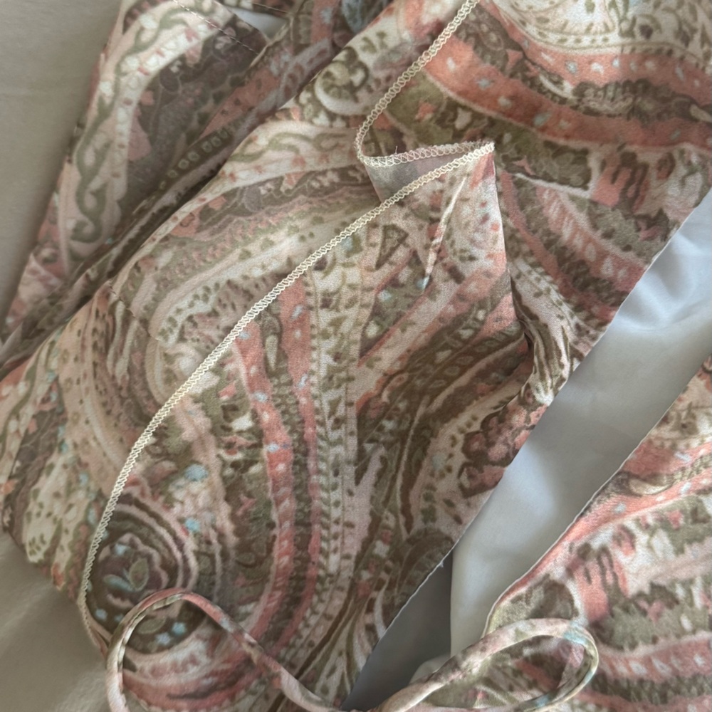 Paisley Ruffle Blouse - Picture 4 of 4